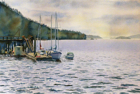 Dock at Fulford Harbour